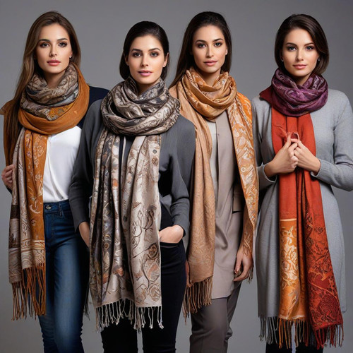 Cotton Scarf Models